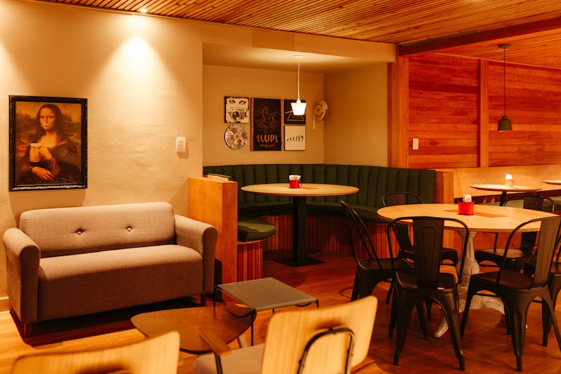 Cafe Rio catering event setup